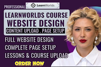 setup learnworlds online course, learnworlds curriculum design, course upload