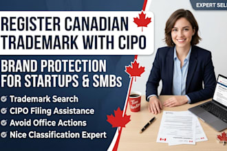 do canadian trademark registration cipo filing and startups brand protection