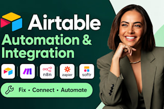 fix integrate airtable make com n8n bug zapier connect airtable softr stripe API