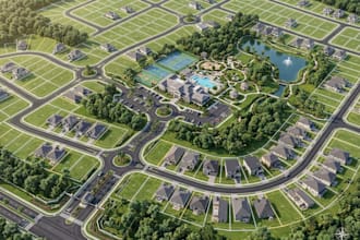 create custom real estate maps, site plans, and subdivision maps
