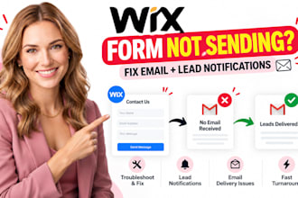 wix contact form not sending emails fix lead notifications email delivery issues