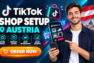 setup tiktok shop austria, tiktok manager, austria tiktok dropshipping affiliate