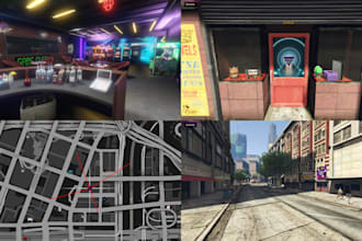 design a custom fivem minimap with postal codes and zones