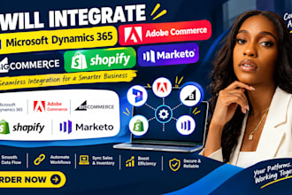 integrate microsoft dynamics 365 adobe commerce bigcommerce shopify marketo