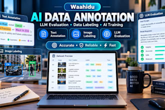 do ai data annotation, llm evaluation, data labeling and ai training, prompt eng