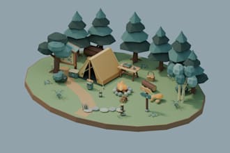 create custom 3d props and product models in blender