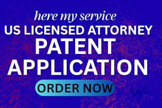 do patent search and draft a professional patent application