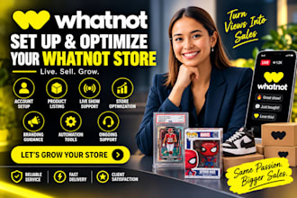 whatnot show whatnot setup whatnot shop whatnot moderator product listing