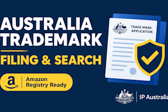 file your IP australia trademark legal protection and amazon brand registry