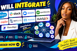 integrate salesforce slack zoom  quickbooks zapier netsuite mulesoft hubspot