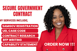 write your rfq, rfi, rfp, bid proposal and government contract