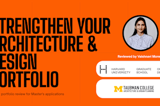 review your architecture or design portfolio