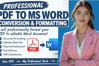 do microsoft word document formatting and design professionally