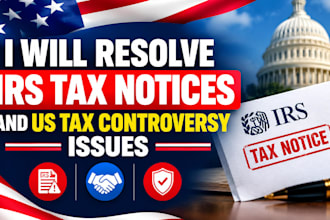 resolve irs tax notices and US tax controversy issues