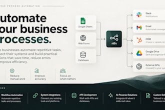 automate your business processes and integrate your systems