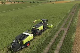 design realistic fields, roads, farms and terrain for farming simulator