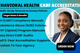 write behavioral health carf accreditation policy and procedure manual