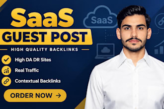 provide saas guest post and relevant saas backlinks