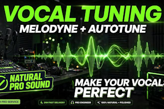 tune your vocals with melodyne and autotune