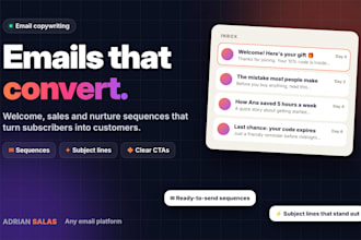 write email sequences that turn subscribers into customers