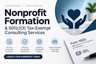 do 501c3 nonprofit formation, form 1023, and bylaws