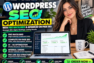 do wordpress seo, backlinks, h1, h6, internal linking, pro link silo structure