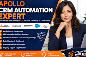 setup claycom apollo io hubspot CRM monday sales pipeline zoho zapier automation