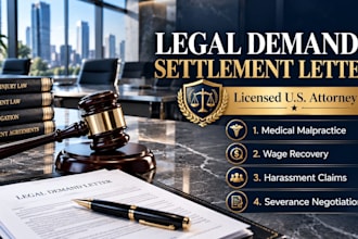 draft a strong workplace harassment and discrimination demand letter
