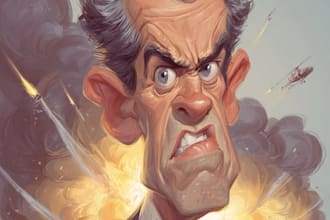 create powerful conceptual political cartoons and comic art