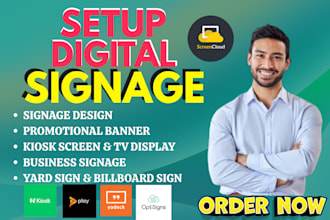 optisign yodeck kiosk screencloud play digital signage for banner tv and display