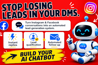 build a manychat lead qualification chatbot