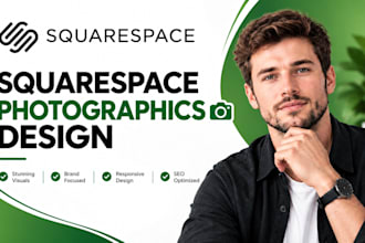 design  photography website, squarespace photographer website
