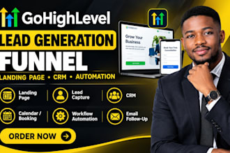 build a gohighlevel sales funnel with automation