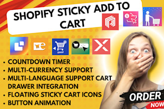 setup shopify sticky add to cart square wi buy now xb zoorix  stky buyme ea
