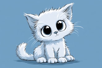create an illustration of a dog, pet or another animal