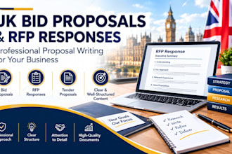 write UK bid proposals and rfp responses for your business