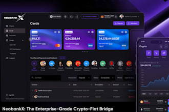 develop banking hardware software, cold wallet software, hot wallet software