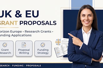 write UK eu funding proposals, horizon europe grant, grant research applications