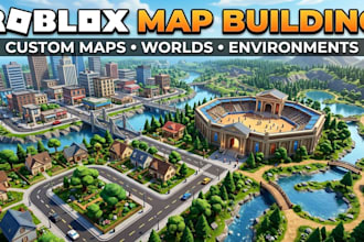 build custom roblox maps, environments and game worlds