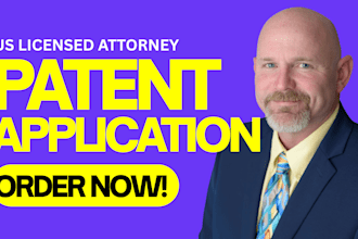 draft and prepare a provisional patent application for your invention