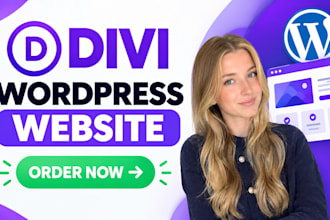 build divi wordpress website using divi theme, divi 5 builder