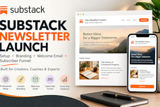 set up and brand your substack newsletter and substack publication