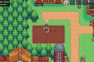 pixel art, tileset, pixel tileset, pixel art, tilemap, game asset, top down
