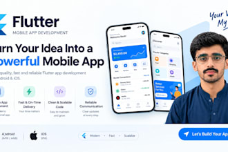 build a flutter app for ios and android
