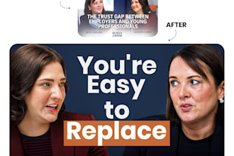 design catchy youtube thumbnail