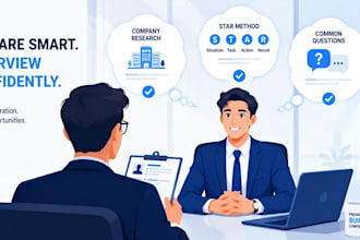 provide real job and school mock interview prep, practice, coaching and feedback