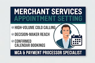 set qualified merchant services appointments