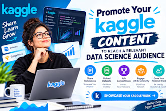 promote your kaggle content to reach a relevant data science audience