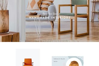 build furniture store ecommerce website with wordpress