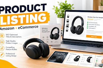 create amazon product listing